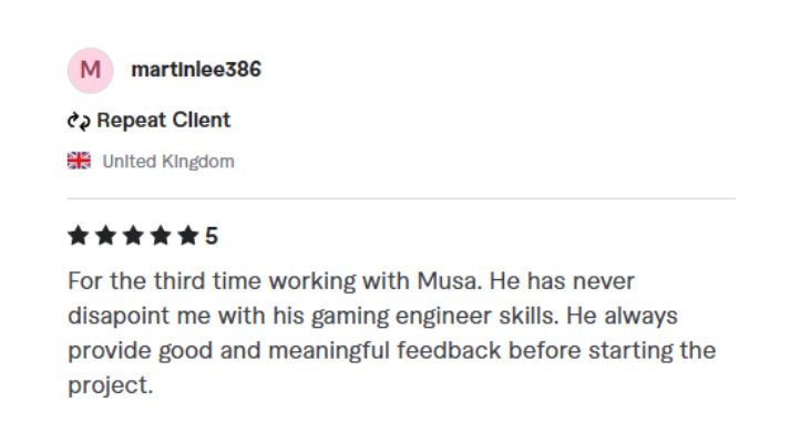 Client Review 5